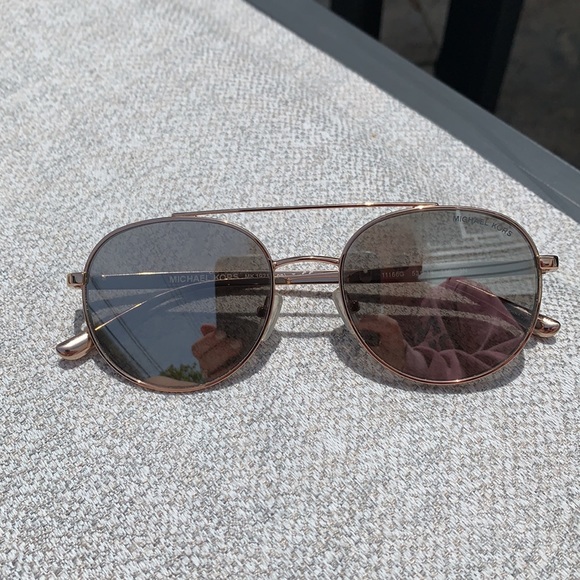 Michael Kors Rose Gold Sunglasses main image 7